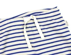 Petit Piao deep cobalt/dark off white stribede bukser modal